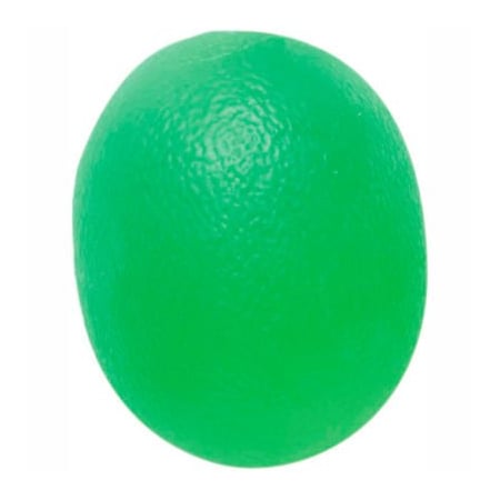 Fabrication Enterprises CanDo Gel Hand Exercise Ball, Large Cylindrical, Green, Medium 10-1893